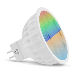 Ampoule LED GU5.3 4W RGB+CCT Spot 25 Dimmable Blanc