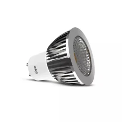 Ampoule LED GU10 6W Spot Aluminium 3000K Blanc Chaud 75