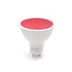 Ampoule LED GU10 7W 220V ROUGE - SILAMP