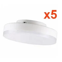 Ampoule LED GX53 7W - SILUMEN - Pack de 5 - Blanc Neutre - Classe A+