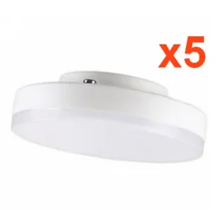 Ampoule LED GX53 7W (Pack de 5) - Blanc Froid 6000K - 8000K - SILAMP