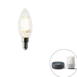 Ampoule LED intelligente E14 B35 4,5W 470lm 2700K