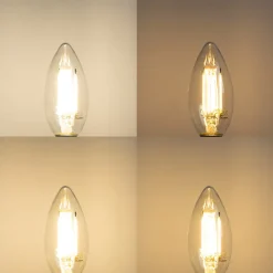 Ampoule LED intelligente E14 B35 4,5W 470lm 2700K