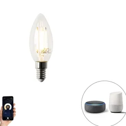 Ampoule LED intelligente E14 B35 4,5W 470lm 2700K