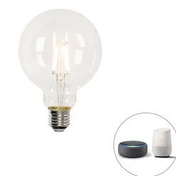 Ampoule LED intelligente E27 G95 4,5W 470lm 1800-4000K