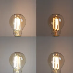 Ampoule LED intelligente E14 P45 dorée 4,9W 470lm 1800-4000K