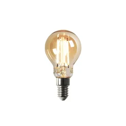 Ampoule LED intelligente E14 P45 dorée 4,9W 470lm 1800-4000K