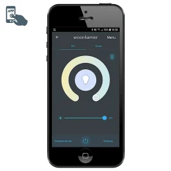 Ampoule LED intelligente E14 P45 dorée 4,9W 470lm 1800-4000K