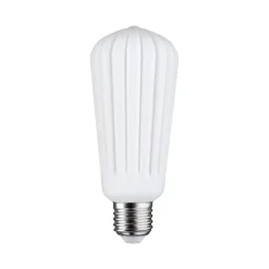Ampoule LED lampion blanc Edison E27 400lm blanc chaud 4.3W Paulmann
