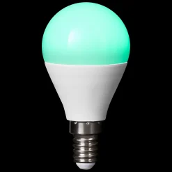 Ampoule LED mini globe E14 470lm 5.3W = 40W Ø4.5cm Diall RVB et blanc chaud aux nuance blanc froid