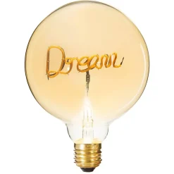 Ampoule LED mot Dream ambrée E27 - Atmosphera