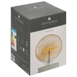 Ampoule LED mot Dream ambrée E27 - Atmosphera