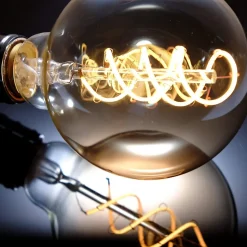 Ampoule LED NETTLIFE Lampe LED E27 Ampoule : G125 Ampoule Edison Vintage 4W