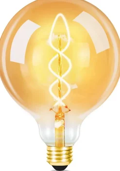 Ampoule LED NETTLIFE Lampe LED E27 Ampoule : G125 Ampoule Edison Vintage 4W