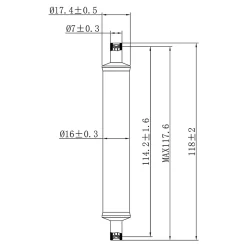 Ampoule LED R7S 806lm=60W blanc neutre Jacobsen