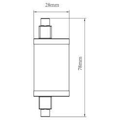 Ampoule LED R7S 1521lm=100W blanc chaud Jacobsen