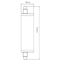 Ampoule LED R7S 2452lm=150W blanc chaud Jacobsen