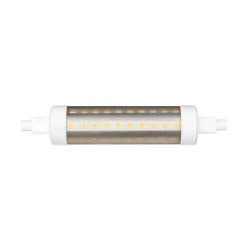 Ampoule LED R7s 118mm 9W d.23mm 1000lumen 3000k