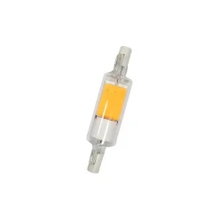 Ampoule led R7s 78mm 5W 500lm verre d.16mm 3000K