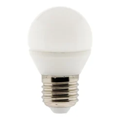 Ampoule LED sphérique E27 5,2W - Blanc chaud - 470lm 2700K - Zenitech