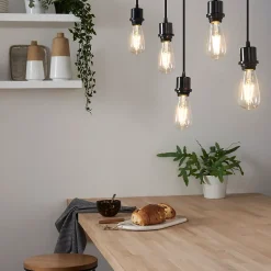 Ampoule LED ST64 E27 806lm 5.9W = 60W Ø6.4cm Diall blanc chaud