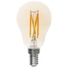Ampoule LED Standard ambrée - filament droit E14 - Atmosphera