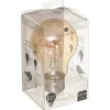 Ampoule LED Standard ambrée - filament torsadé E27 - Atmosphera