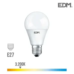 Ampoule LED standard E27 - EDM - 98353 - 17W 1800 lm 3200k - Blanc chaud - Compatible variateur