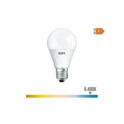 Ampoule LED standard 7W E27 6400K - EDM - 98705 - Lumière froide