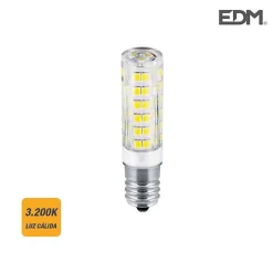 Ampoule LED tubulaire - EDM - 4.5W E14 400lm 3200K