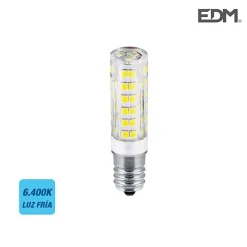 Ampoule LED tubulaire 4.5W E14 400lm 6400K EDM 98886