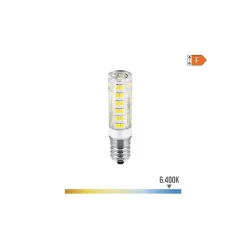 Ampoule LED tubulaire 4.5W E14 400lm 6400K EDM 98886