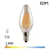 Ampoule LED VINTAGE bougie 4,5W E14 350lm 2,000k EDM 98621