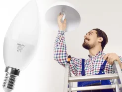 AMPOULE LED 8W CHAUDE E14 230V RSL035