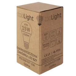 AMPOULE LED 15W CHAUDE E27 230V RSL029