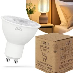 AMPOULE LED 7W CHAUDE GU10 230V RSL043