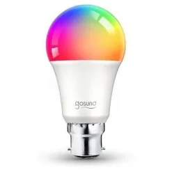 Ampoule LED WIFI B22 8W RGBW Dimmable - Commande vocale - Multicolore - Silumen