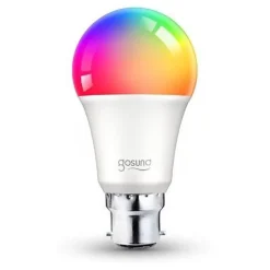 Ampoule LED WIFI B22 8W RGBW Dimmable - Commande vocale - Multicolore - Silumen