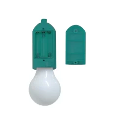 Ampoule suspendue bleu l.5,6 x H.27 cm