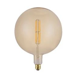 Ampoules LED Edison Vintage E27,Blanc Chaud 2200K 550LM 7W Equivalent à 55W, Rétro Antique Lampe décorative
