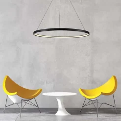 Anneau lumineux Prestige noir LED CCT 3000K/4000K/6000K (réglable) 1 pc.