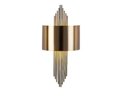 Applique art déco en métal doré - L. 22 x H. 75 cm - SANGARIUS