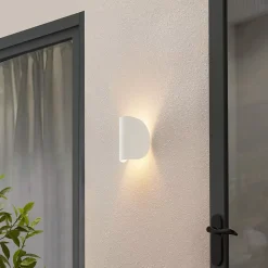 Applique blanche aluminium orientable IP54 - Notte