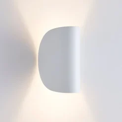 Applique blanche aluminium orientable IP54 - Notte