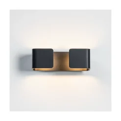 Applique design rectangulaire noire - Foss