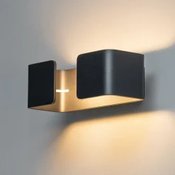 Applique design rectangulaire noire - Foss