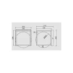 Applique Desigual 1L par Mantra