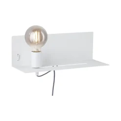 Applique Devara E27 230V max. 40W gradable Blanc