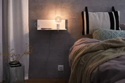 Applique Devara E27 230V max. 40W gradable Blanc