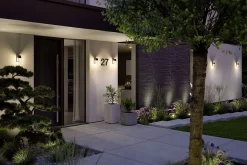 Applique d'extérieur Lantea IP44 91x237mm max. 15W 230V Anthracite Aluminium